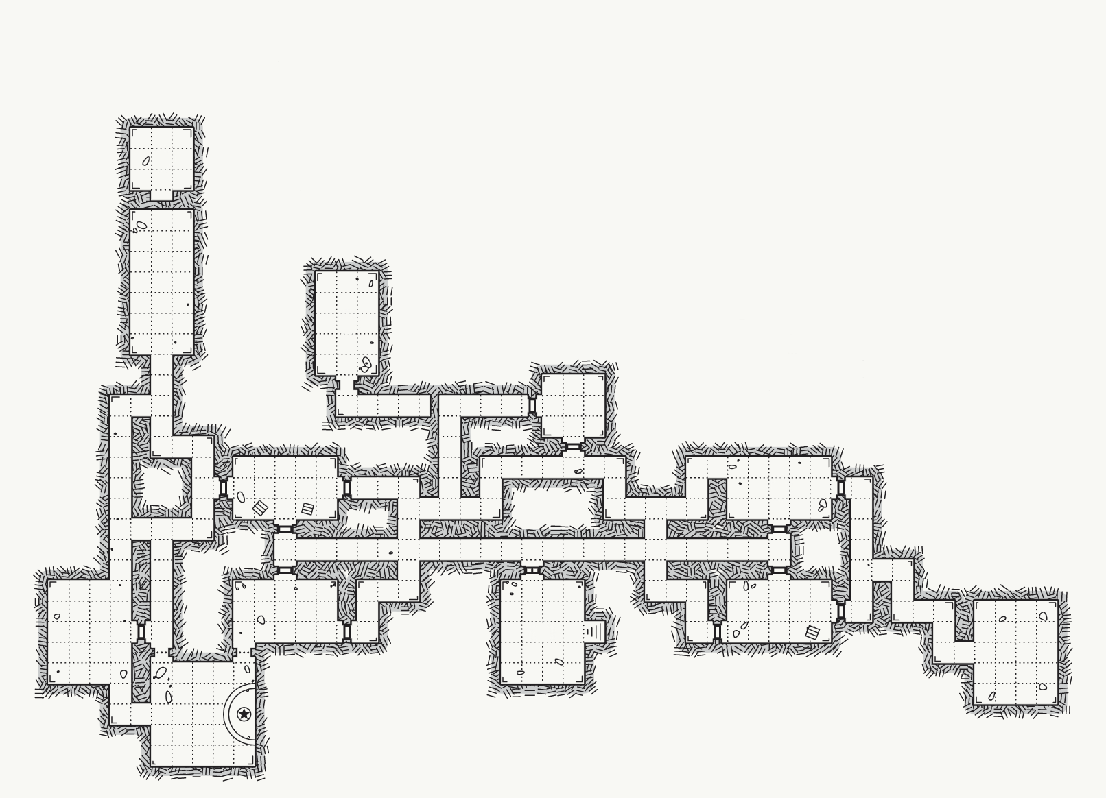 Dungeon map