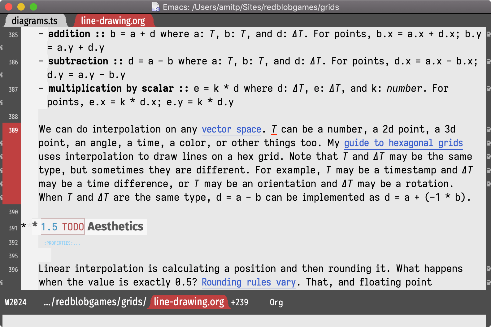 Screenshot of emacs 27 tab-line-mode